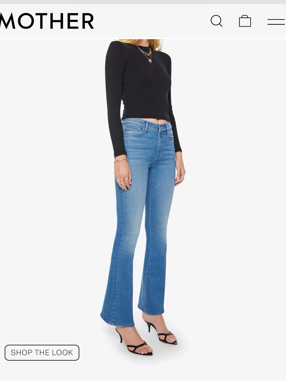 Mother Denim High Waisted Weekender Skimp, 29